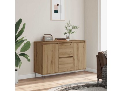 Multidom Komoda dub artisan 101,5x35x70 cm kompozitné drevo