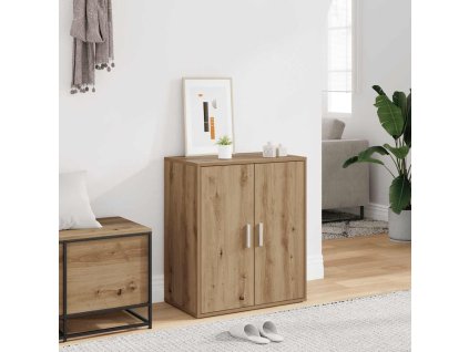 Multidom Botník dub artisan 60x35x70 cm kompozitné drevo