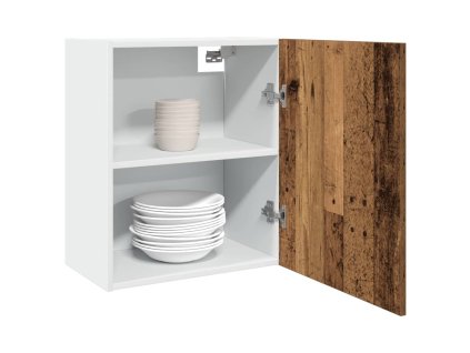 Multidom Závesné skrinky “Lyon” 2 ks, staré drevo 50x31x60 cm