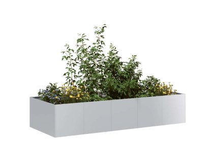 Multidom Záhradný kvetináč 200x80x40 cm, pozinkovaná oceľ