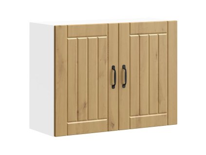 Multidom Kuchynská nástenná skrinka Lucca, dub artisan, kompozitné drevo