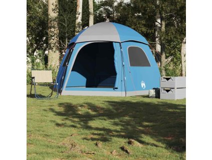 Rodinný stan Multidom Igloo pre 6 osôb, modrý, vodeodolný