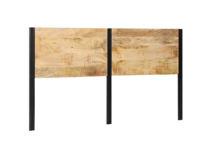 Čelo Multidom 180 cm z masívneho dreva mango a železo