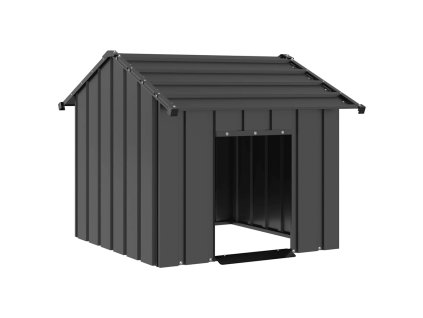 Multidom Búda pre psa so strechou 85x107x81 cm, pozinkovaná oceľ