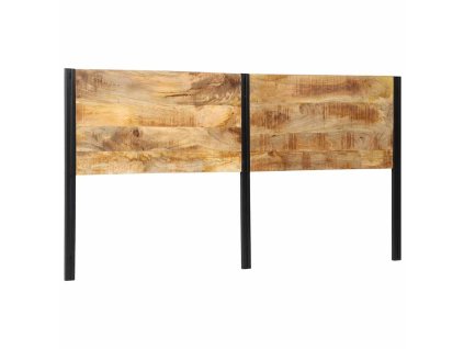 Multidom Čelo 200 cm z masívneho dreva mango a železo