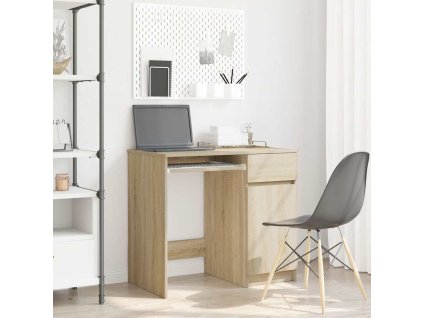 Multidom Stôl dub sonoma 86x49x76 cm kompozitné drevo