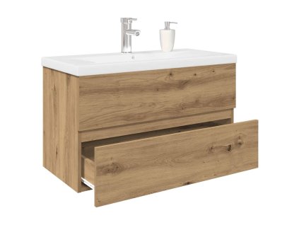 Multidom drezová skrinka so vstavaným umývadlom a batériou Artisan Dub