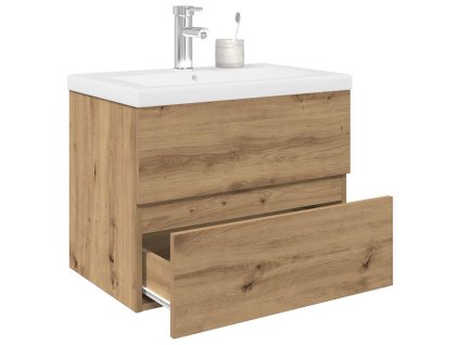 Multidom drezová skrinka so vstavaným umývadlom a batériou Artisan Dub