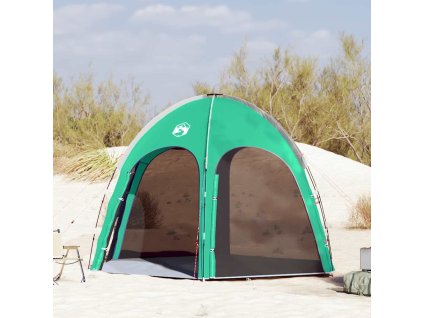 Multidom Bazénový stan morská zelená 366 x 305 x 231 cm Polyester