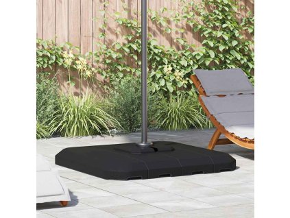 Multidom Základňa pre bočný slnečník Čierna 98 x 98 x 98 cm