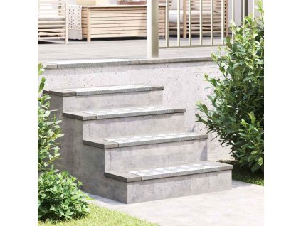 Multidom Schodový rošt Obdĺžnikový 10 pcs Strieborná 60 x 18 cm Hliník