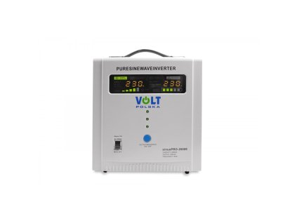Záložný zdroj UPS VOLT Sinus Pro 2000 E 12/230V 2000VA 1250W, čistý sínus