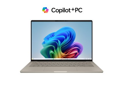 ASUS Zenbook A14 OLED/UX3407QA-OLED340X/SD-X1-26-100/14''/WUXGA/32GB/1TB/Adreno/W11P/Gold/2R