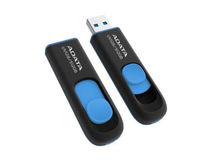 ADATA UV128/512GB/USB 3.2/USB-A/Modrá
