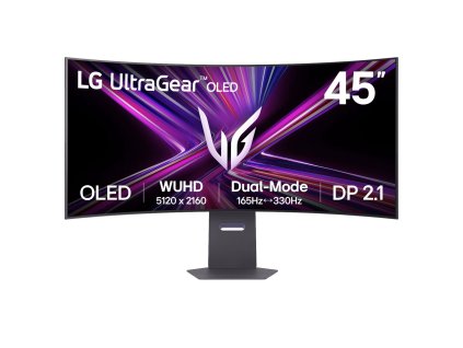LG UltraGear/45GX950A-B/44,5''/OLED/wUHD/165Hz/0,03ms/Čierna/2R