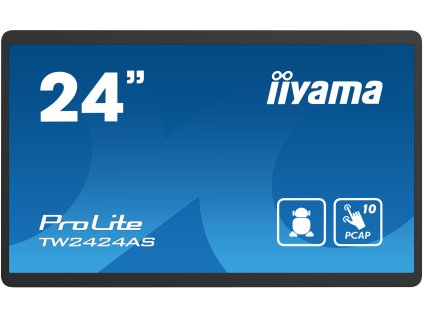 24'' iiyama TW2424AS-B1: PCAP, Android 12, FHD