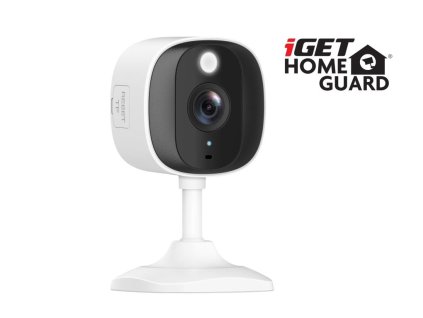 iGET HGWIP814 - WiFi vonkajšia IP 2K QHD kamera s LED a IR nočným videním, zvuk, IP66, 140 °, CZ app