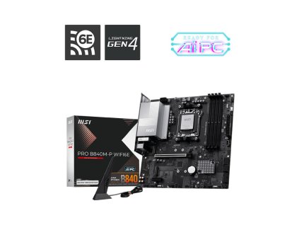 MSI PRO B840M-P WIFI6E/AM5/mATX