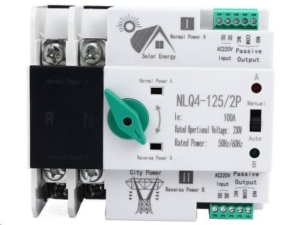 automaticky prepinac siti napajeni 2p 230v 80a nlq4 125 2p pro fve ien568094