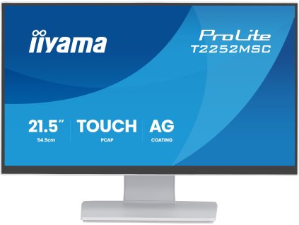 22'' LCD iiyama T2252MSC-W2AG: IPS, FHD, HDMI, DP