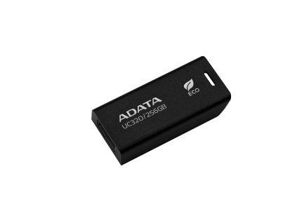 ADATA UC320/256GB/USB 3.2/USB-A/Čierna