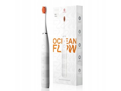 Oclean Flow White Biela sonicka zubna kefka