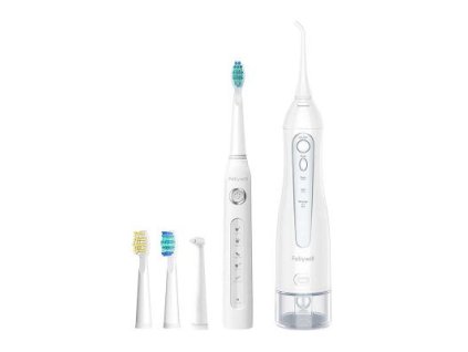 Sonická zubná kefka so súpravou hrotov a vodným irigátorom FairyWill FW-507+FW-5020E