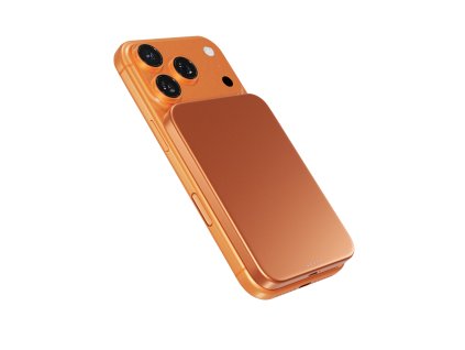 Epico Qi2 5000mAh Alu Mag+ PowerBanka EM51 - oranžová