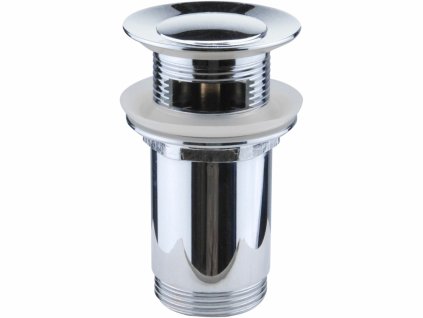 Výpust' umyvadlová Click–Clack, dvojitá, chrom BALLETTO