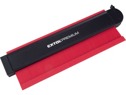 Šablona obrysová uzamykací, 256mm,s magnety EXTOL PREMIUM