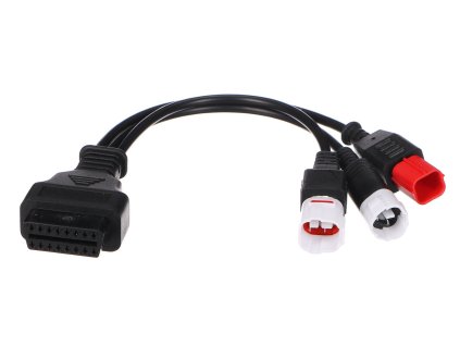 OBD-II redukce 3-pin/4-pin/6-pin pro moto Yamaha a Honda MECHANIC CABLE 23 SIXTOL