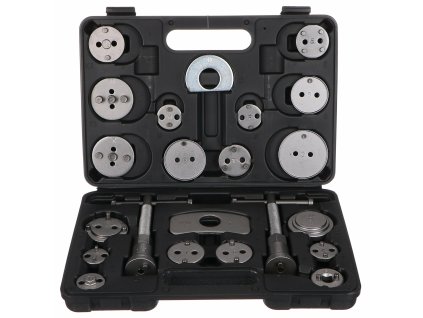 Stlačovák brzdových pístů MECHANIC BRAKE SET BLACK 22, sada 22ks SIXTOL