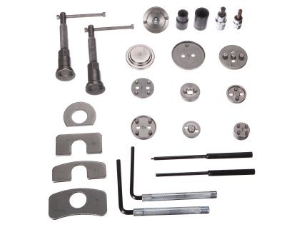 Stlačovák brzdových pístů MECHANIC BRAKE SET BLACK 50, sada 50ks SIXTOL