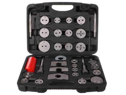 Stlačovák brzdových pístů MECHANIC BRAKE SET BLACK 35, sada 35ks SIXTOL