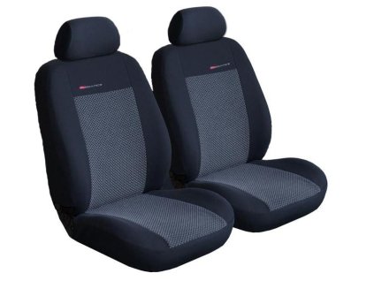 Autopotahy Volkswagen Polo IV,nedělené, od r. 2001-2009, šedo černé SIXTOL