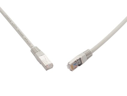 Patch kabel CAT6A SFTP LSOH 20m šedý non-snag-proof C6A-315GY-20MB