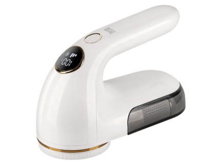 Odžmolkovač dobíjací Teesa LR30, USB-C, display, 3 rýchlosti, 6 nožov, biela