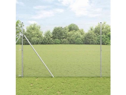 Multidom Stĺp na plot. Strieborná 25 x 1,5 m (16 x 16 mm sieť) Oceľ