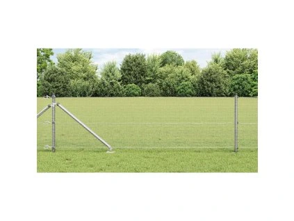 Multidom Stĺp na plot. Strieborná 50 x 0,5 m (16 x 16 mm sieť) Oceľ