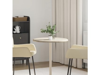 Multidom Stolová doska sivá Ø60x2,5 cm mramor