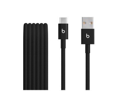Beats USB-A/USB-C Woven Cable (1.5m)-Black (2ks)