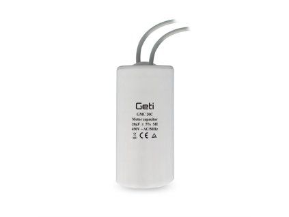 Spúšťací kondenzátor motorový 20uF 450V GETI GMC 20C