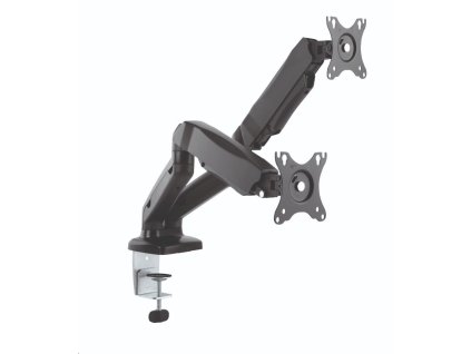 CONNECT IT TwinArm stolový držiak pre 2 monitory; CMF-3207-BK