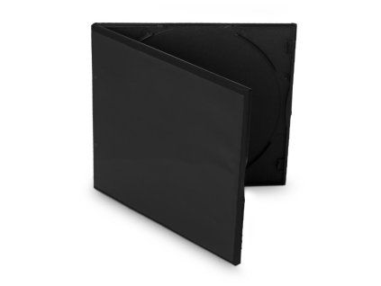 COVER IT Krabička na 1 VCD 5,2mm slim černý 10ks/bal