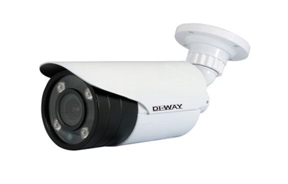 E-shop DI-WAY CCTV DI-WAY Digital IP vonku. Varifocal IR Bullet kamera 1080P, 2,8-12mm, 4x Array, 50m