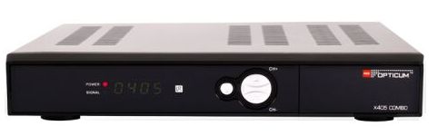 OPTICUM RED HD X405 combo, 2x CA, LAN, 2xUSB, HDMI