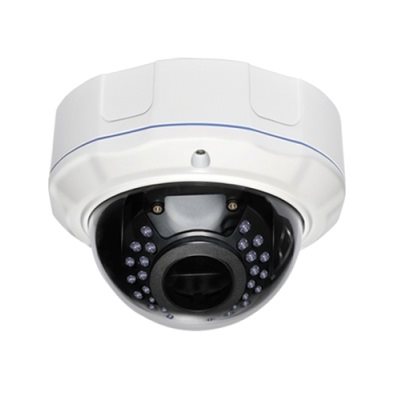 DI-WAY IP kov IR dome kamera 3mpx, H.265, 6mm, 30x LED 20m