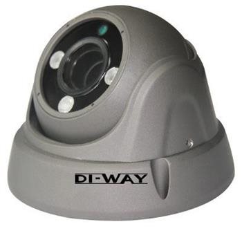 E-shop DI-WAY CCTV DI-WAY AHD anti-vandal vonkajšie dome IR kamera 1080P,4-9 mm, 30 m, 4in1 AHD/TVI/CVI/CVBS