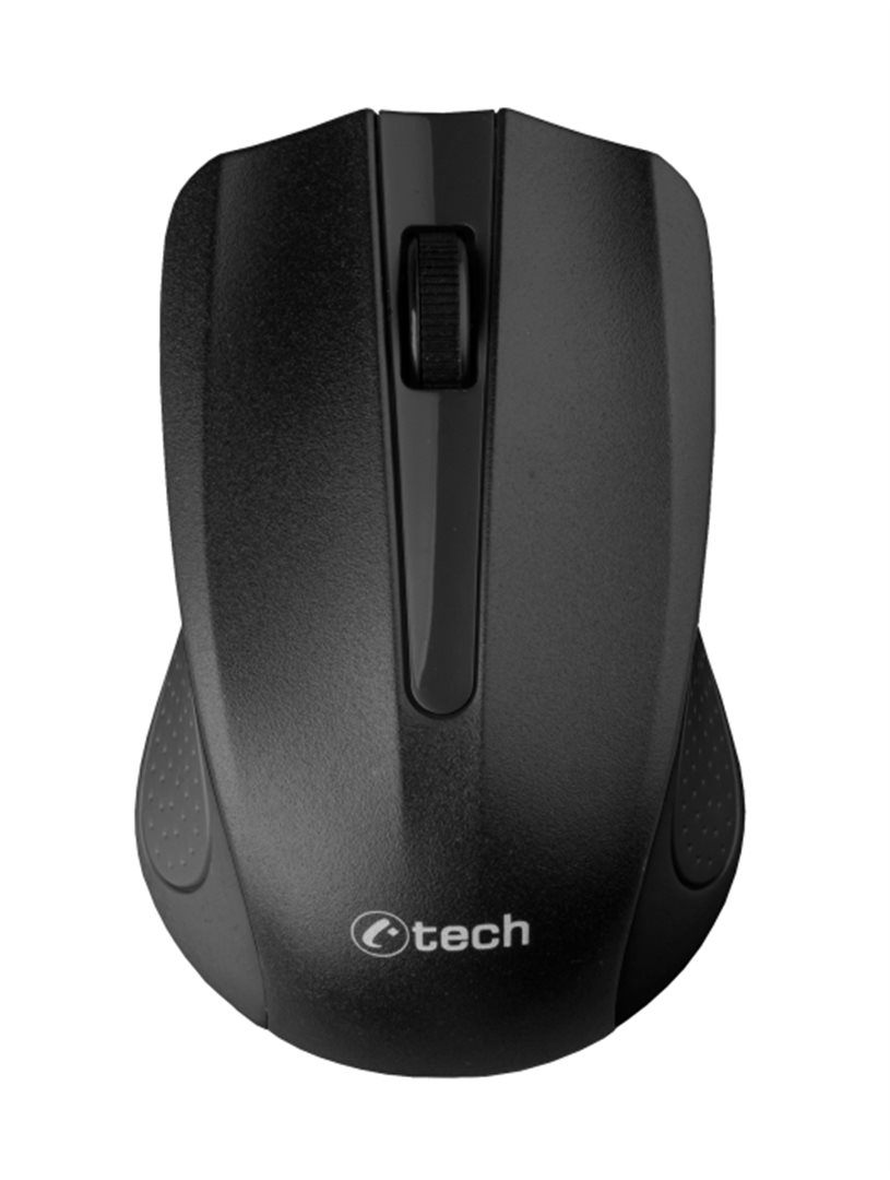 E-shop Myš C-TECH WLM-01 bezdrôtová, čierna WLM-01BK
