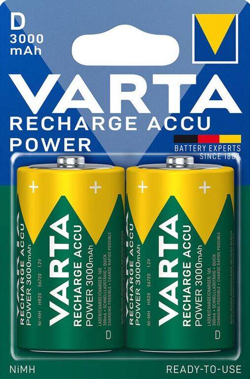 E-shop Varta Power Accu D 2x R2U 3000mAh